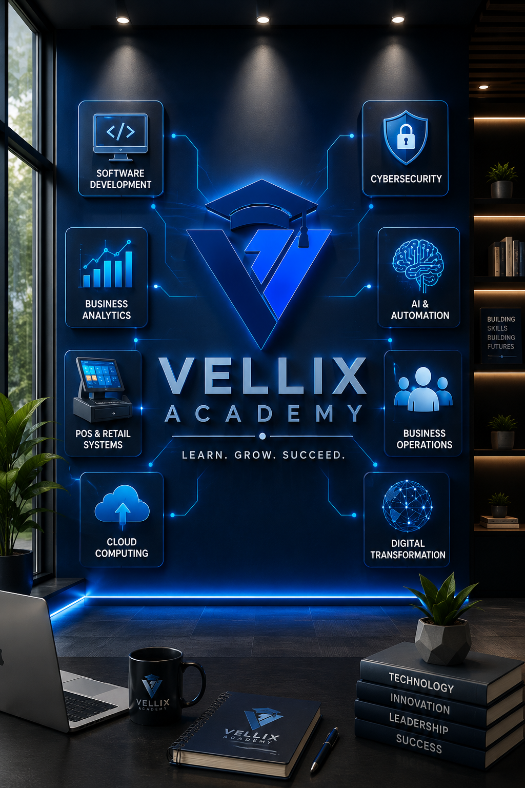 Vellix Academy campus